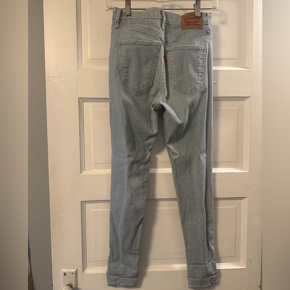 Levi’s Mile High Super Skinny Pinstripe Pant - Picture 3 of 5